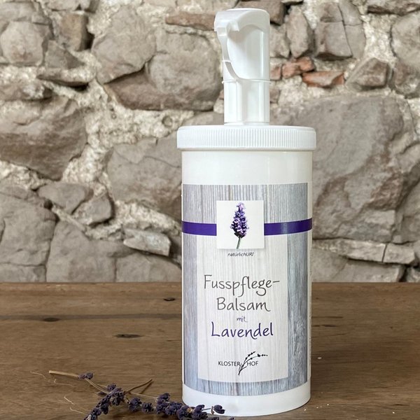 Fusspflege-Balsam mit Lavendel 500 ml